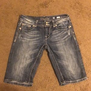 Miss Me Bermuda Jean Shorts SIZE 30